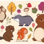 20+Cute Printable Fall Critters and Images