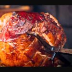 Rotisserie Ham (with Apple-Honey Glaze)
