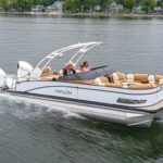 2025 Avalon Catalina 2585 Twin Cruise Rear Bench