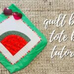 Watermelon Block Tote Bag