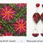 How to make adorable fabric earrings perfect for gift giving