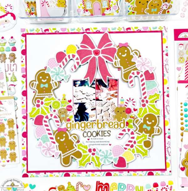 12 Holiday Baking Scrapbook Layout Ideas