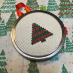 Mini Christmas Tree Cross Stitch Pattern