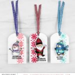 12+ Handmade Christmas Gift Tag Ideas with Stamps and Dies