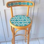 How to Cross Stitch on a Chair