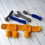 Unleash Your Child’s Inner Builder with this Adorable Crochet Tool Belt and Hard Hat Pattern
